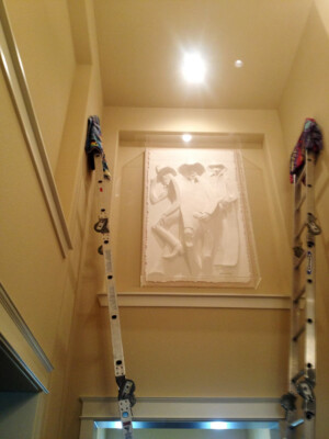 professional art installation, picture hanging, dallas, fort worth