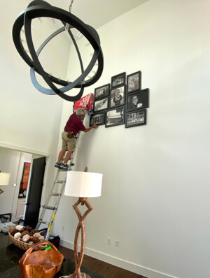 professional art installation, picture hanging, dallas, fort worth, austin, houston, san antonio