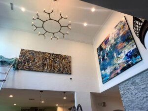 professional art installation, picture hanging, dallas, fort worth, austin, houston, san antonio